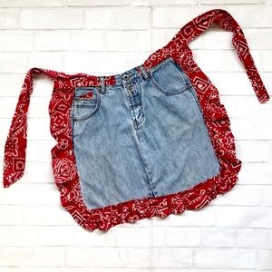 Vintage handmade apron